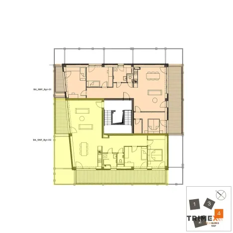 Prodej bytu 3+kk, Valašské Meziříčí, Štěpánov, 86 m2