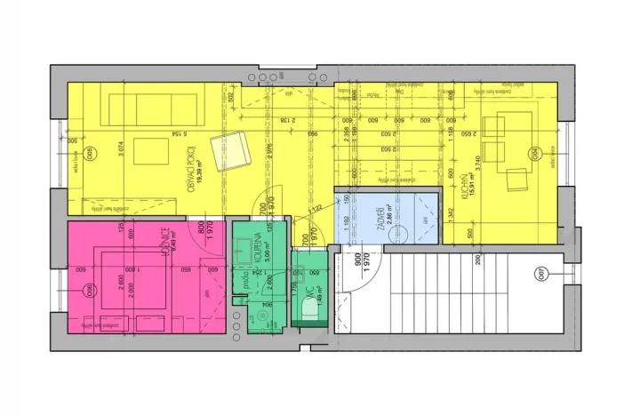 Pronájem bytu 3+kk, Brno, Chudobova, 70 m2