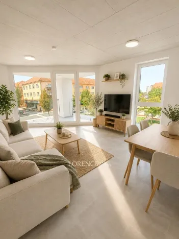 Pronájem bytu 2+kk, Veselí nad Moravou, náměstí Míru, 44 m2
