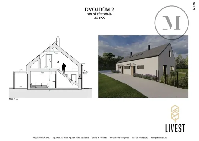 Prodej rodinného domu, Dolní Třebonín, 112 m2
