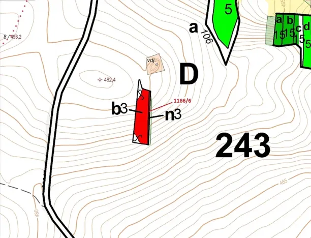 Dražba lesa, Vladislav, 219 m2