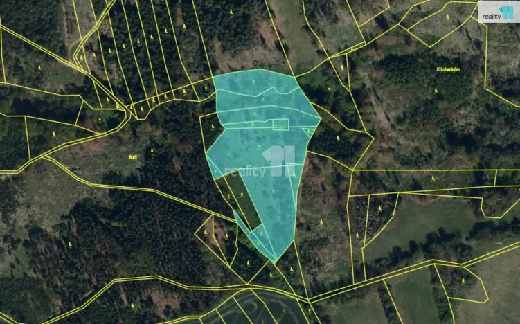 Prodej pole, Koberovice - Lohenice, 19151 m2