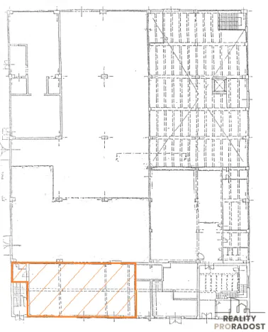 Pronájem skladu, Brno - Staré Brno, 220 m2