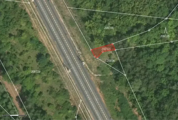 Pronájem pozemku, Zabrušany, 77 m2