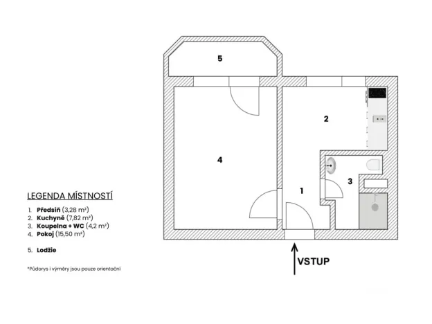 Prodej bytu 1+1, Boskovice, Mánesova, 33 m2
