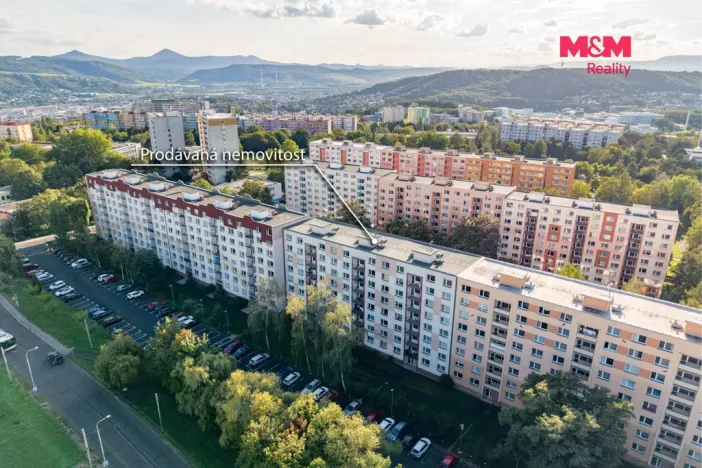 Prodej bytu 2+1, Ústí nad Labem - Severní Terasa, Maková, 60 m2
