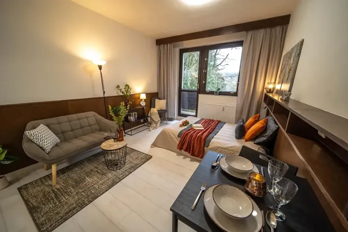 Pronájem bytu 1+kk, Jevany, V Zátiší, 25 m2