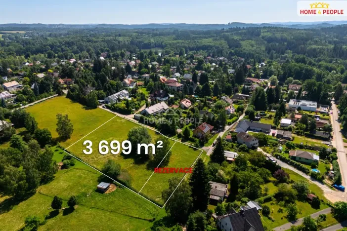 Prodej pozemku pro bydlení, Kamenice - Nová Hospoda, Na Vyhlídce, 3699 m2
