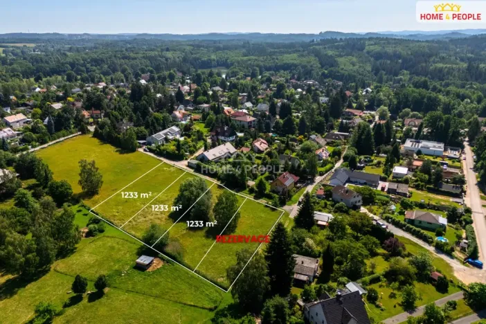 Prodej pozemku pro bydlení, Kamenice - Nová Hospoda, Na Vyhlídce, 3699 m2