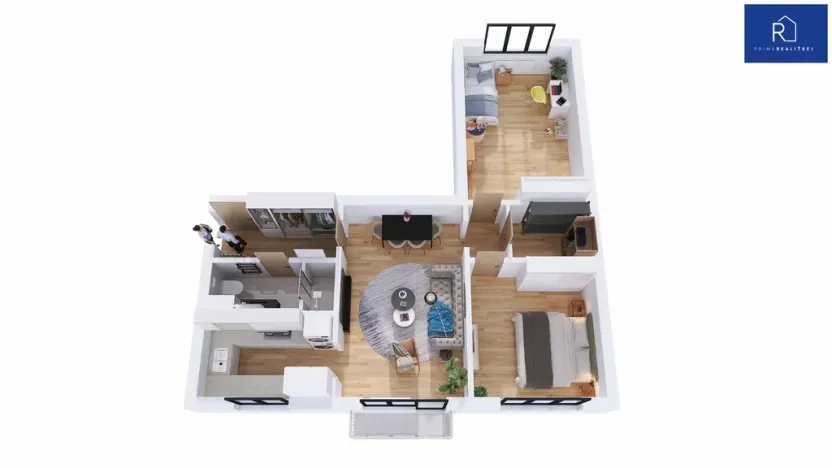 Prodej bytu 3+1, Šternberk, Nádražní, 74 m2