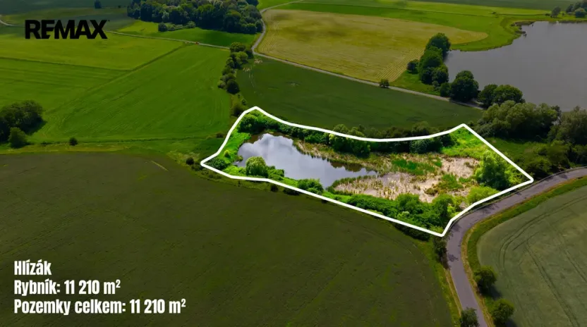 Prodej rybníku, Horčápsko, 12721 m2