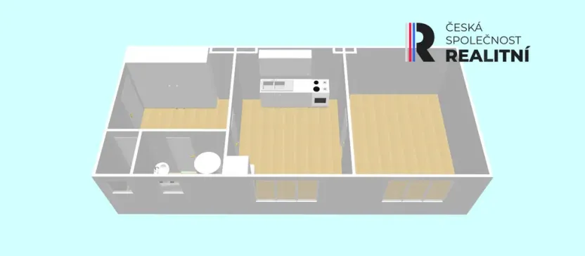Prodej bytu 1+1, Kryry, Tovární, 50 m2