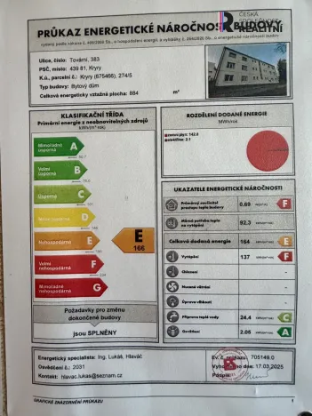 Prodej bytu 1+1, Kryry, Tovární, 50 m2
