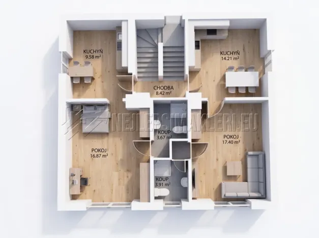 Prodej rodinného domu, Krupka, Mlýnská, 204 m2