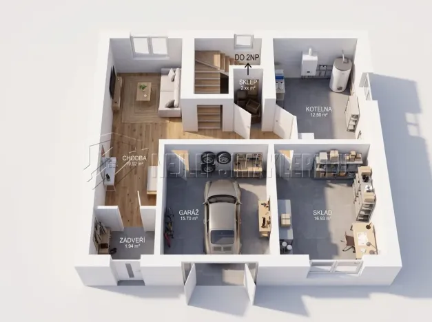 Prodej rodinného domu, Krupka, Mlýnská, 204 m2
