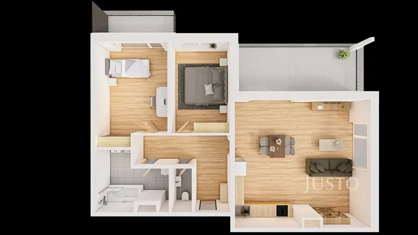 Prodej bytu 3+kk, České Budějovice, Jírovcova, 97 m2