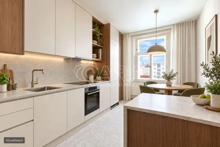 Prodej bytu 4+1, Praha - Vinohrady, Nitranská, 120 m2