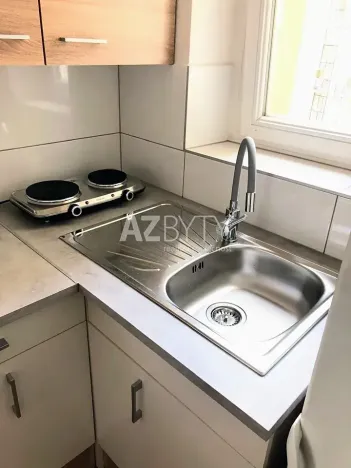 Pronájem bytu 1+kk, Praha - Bubeneč, Jaselská, 29 m2