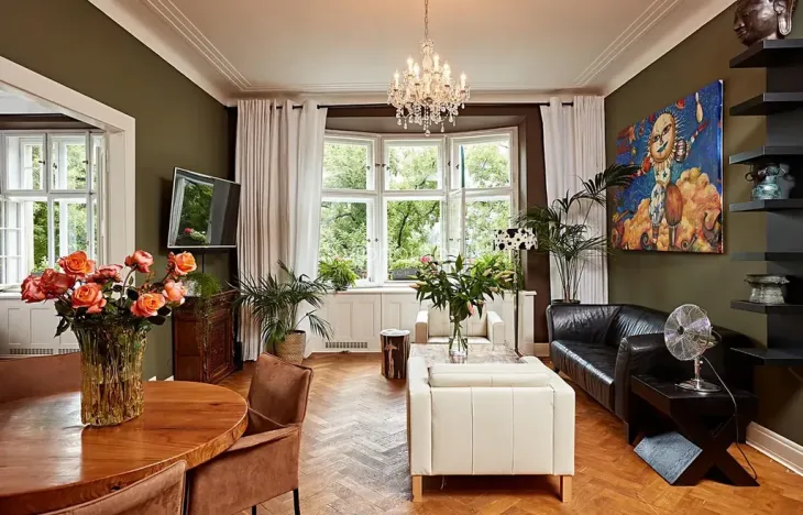 Pronájem bytu 3+1, Praha - Nové Město, Na hrobci, 105 m2