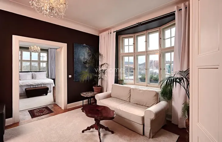 Pronájem bytu 4+1, Praha - Nové Město, Na hrobci, 183 m2