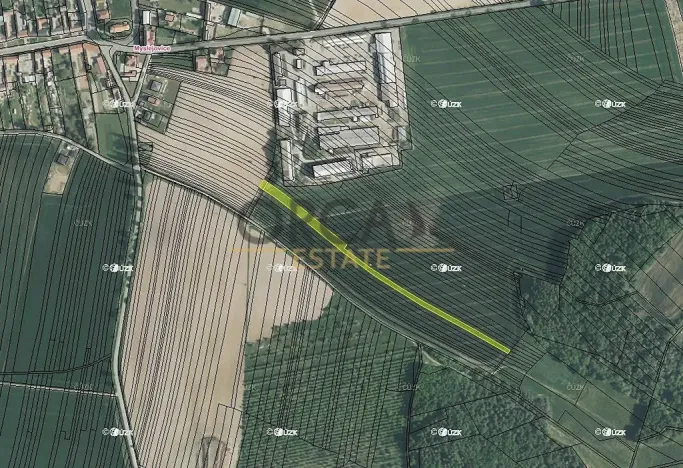 Prodej podílu pole, Myslejovice, 2042 m2