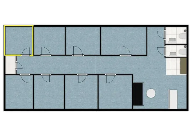 Pronájem kanceláře, Brno - Ponava, Cimburkova, 11 m2