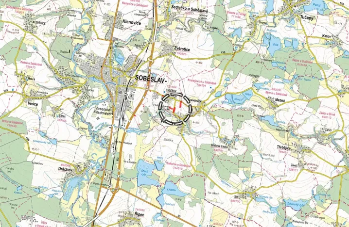 Prodej pole, Soběslav, 12047 m2