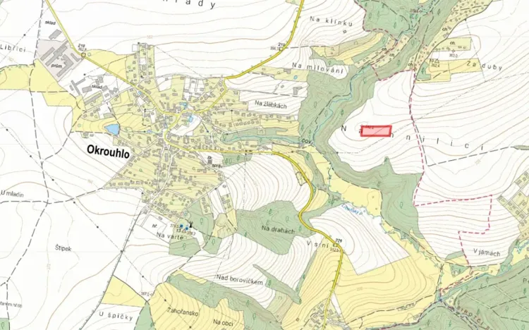 Prodej pole, Okrouhlo, 6086 m2