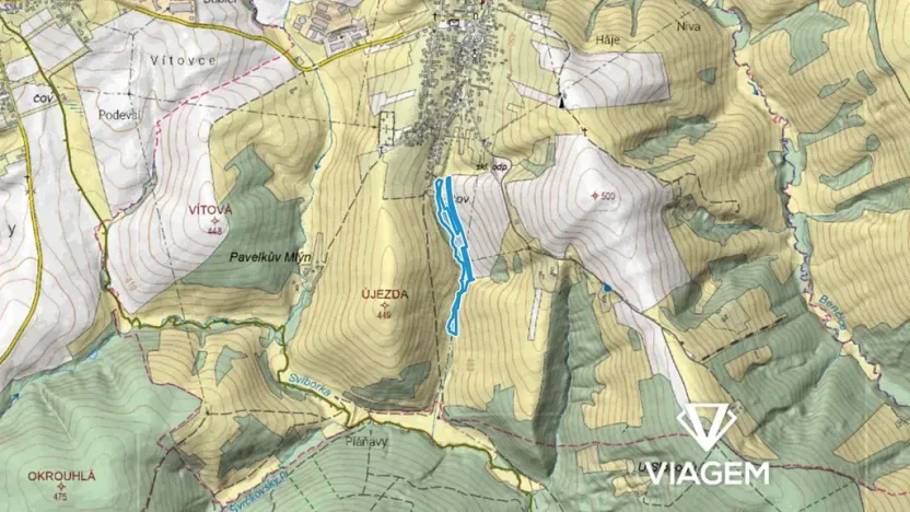 Prodej podílu pole, Újezd, 2149 m2