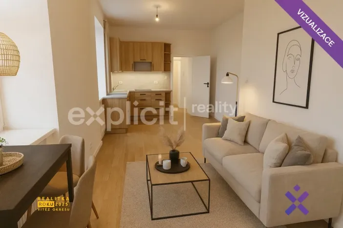 Pronájem bytu 2+kk, Hostovlice, 45 m2