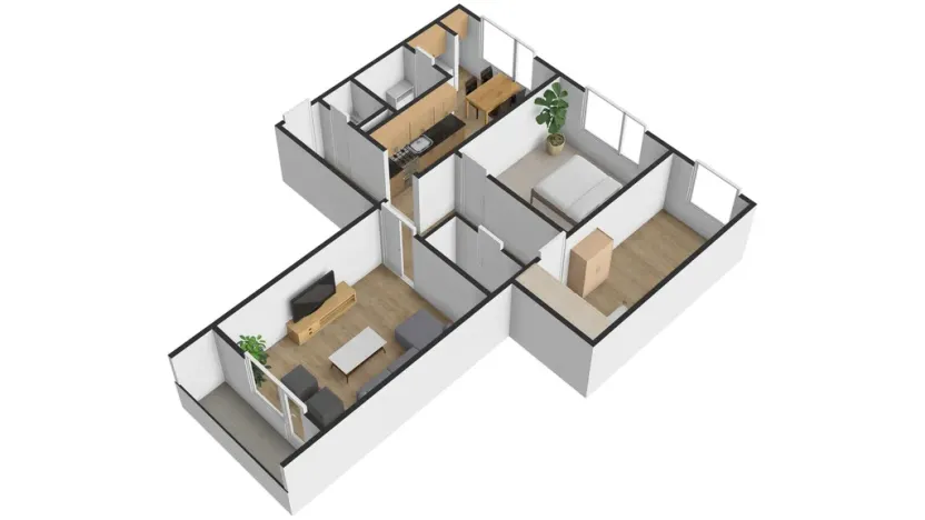 Pronájem bytu 3+1, Olomouc - Povel, Heleny Malířové, 72 m2
