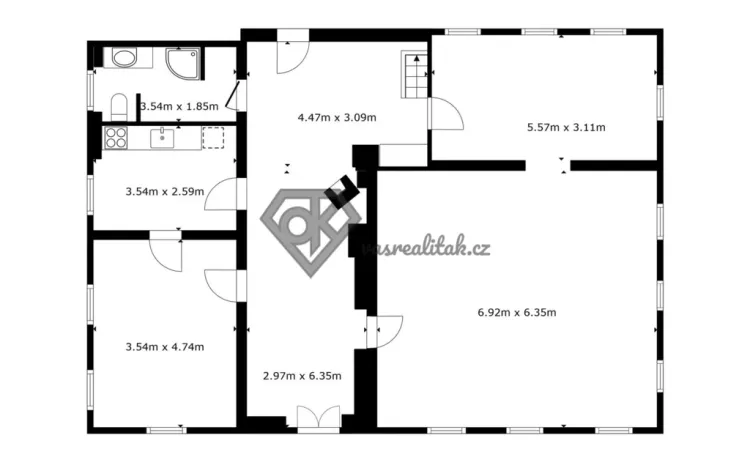 Prodej chalupy, Červená Voda - Dolní Orlice, 133 m2