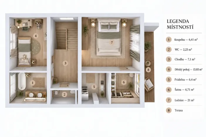 Prodej rodinného domu, Lipová, 153 m2