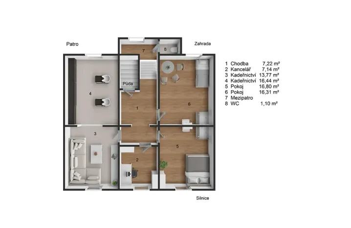 Prodej rodinného domu, Dubí, 302 m2