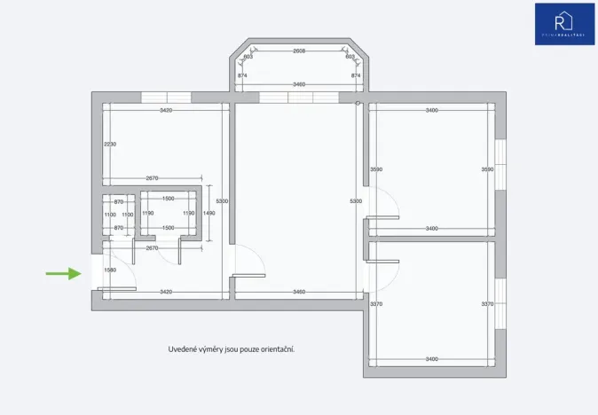 Prodej bytu 3+1, Uničov, Dukelská, 60 m2
