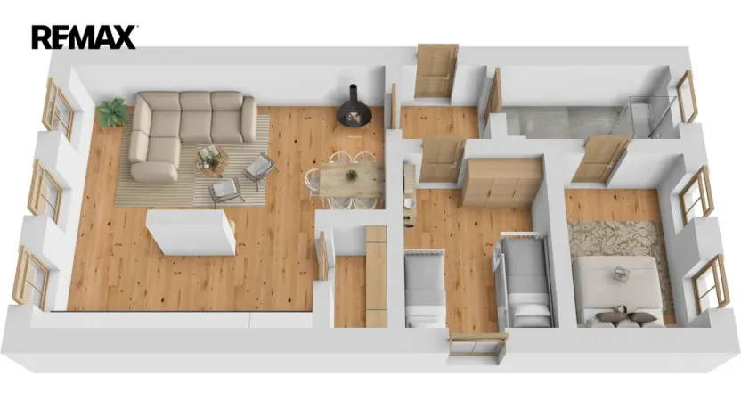 Prodej bytu 3+kk, Svoboda nad Úpou, Pietteho nám., 81 m2