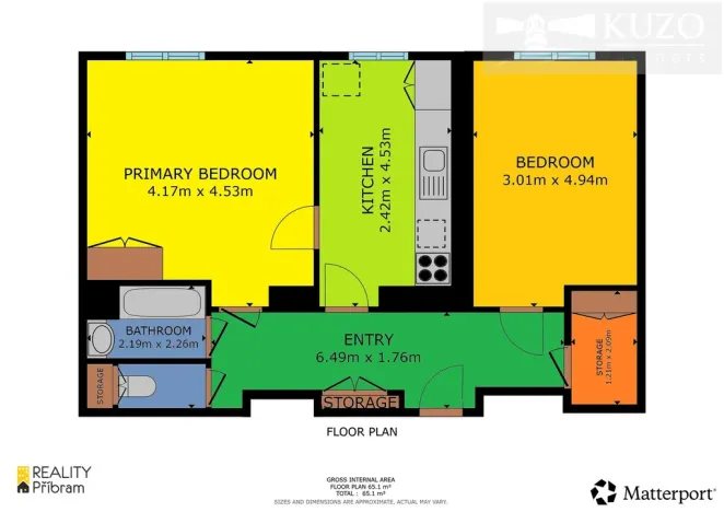 Prodej bytu 2+1, Příbram - Příbram VII, Politických vězňů, 58 m2