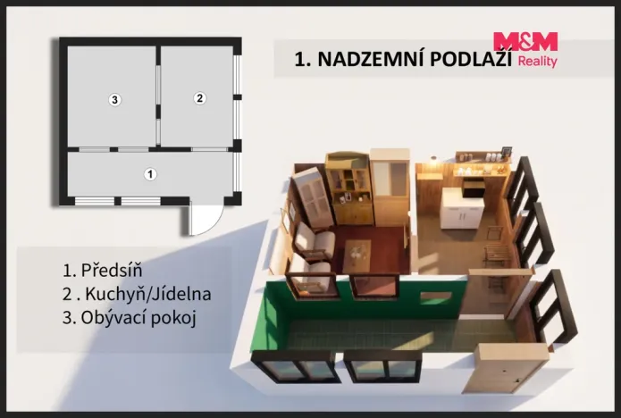 Prodej chaty, Chomutov, 22 m2