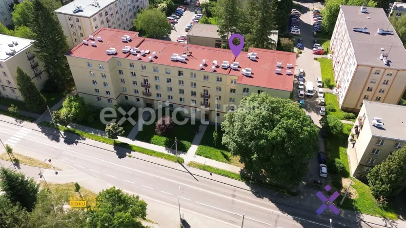 Prodej bytu 2+1, Zlín, Sokolská, 55 m2