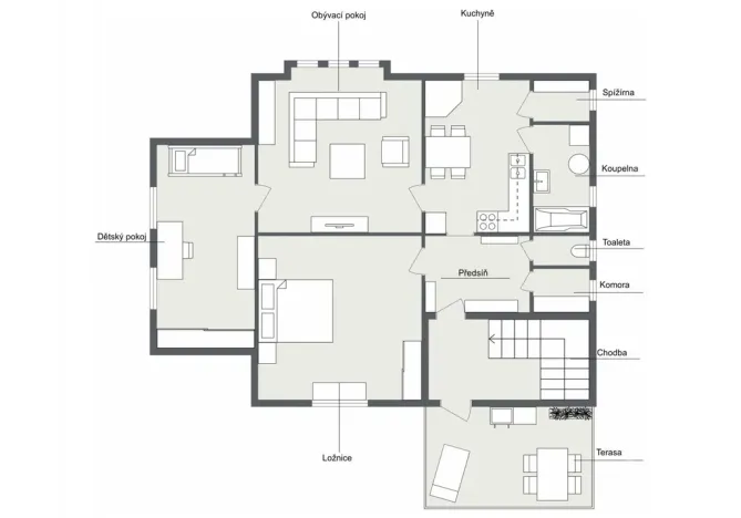 Pronájem bytu 3+1, Ostrava - Svinov, Jandáskova, 102 m2
