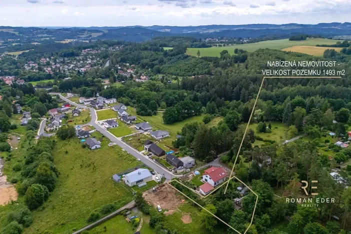 Prodej pozemku pro bydlení, Mirošovice, Na Vrchách, 1493 m2