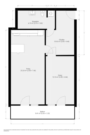 Pronájem bytu 2+kk, Brno - Královo Pole, Poděbradova, 59 m2
