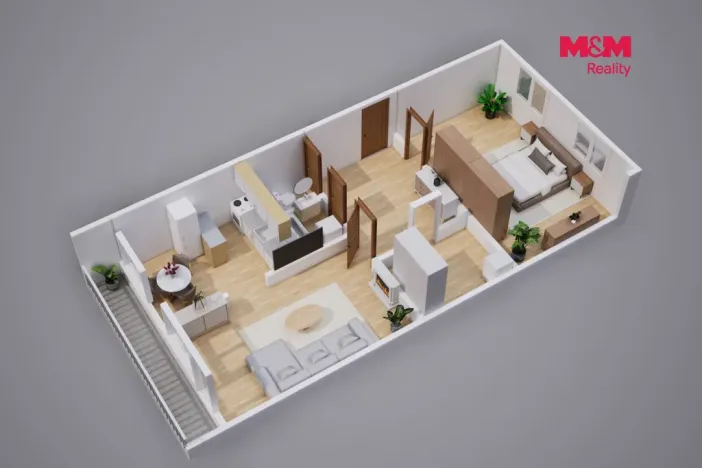Prodej bytu 3+1, Litoměřice - Předměstí, Kosmonautů, 67 m2