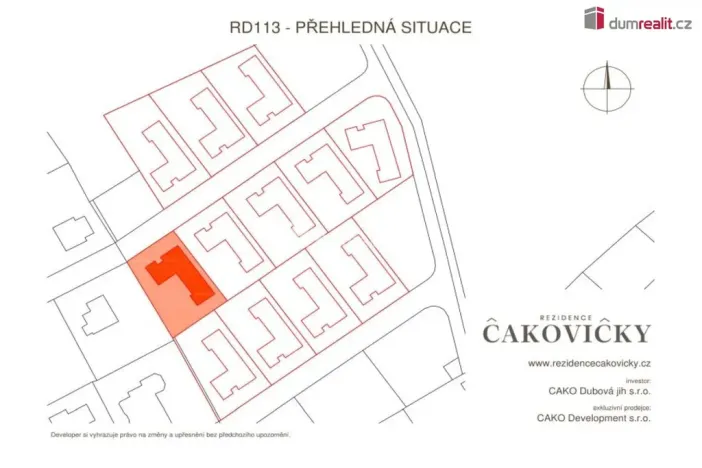 Prodej rodinného domu, Čakovičky, Dubová, 194 m2