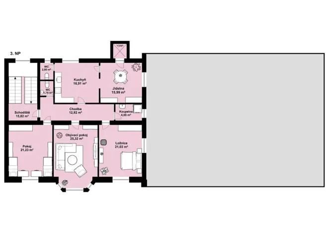 Prodej vícegeneračního domu, Vejprty, náměstí T. G. Masaryka, 932 m2