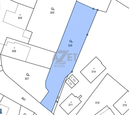 Prodej pozemku pro bydlení, Fulnek - Děrné, 1229 m2