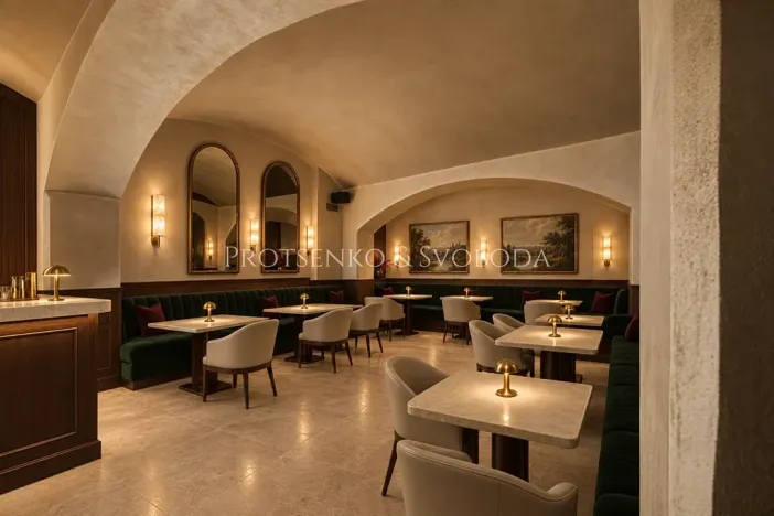 Pronájem restaurace, Praha - Vinohrady, Anny Letenské, 593 m2