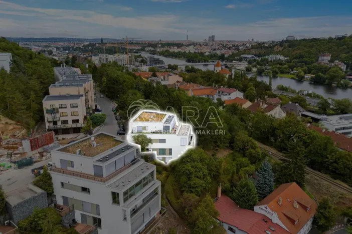 Prodej bytu 3+kk, Praha - Hlubočepy, Výhledová, 110 m2