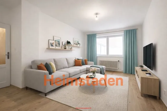 Pronájem bytu 2+1, Orlová - Poruba, Hornická, 51 m2