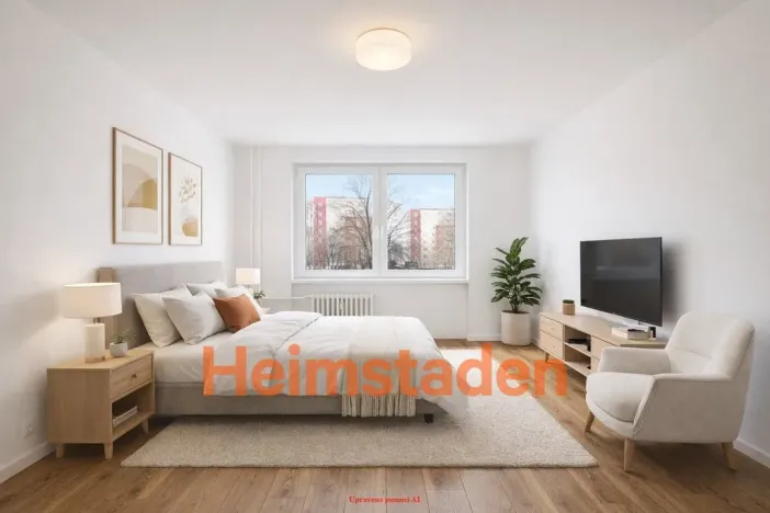 Pronájem bytu 1+1, Ostrava - Mariánské Hory, Zelená, 36 m2